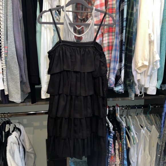 NWOT Black Layered Ruffle Dress from Erin Fetherston for Target, Size 1. - Picture 2 of 6